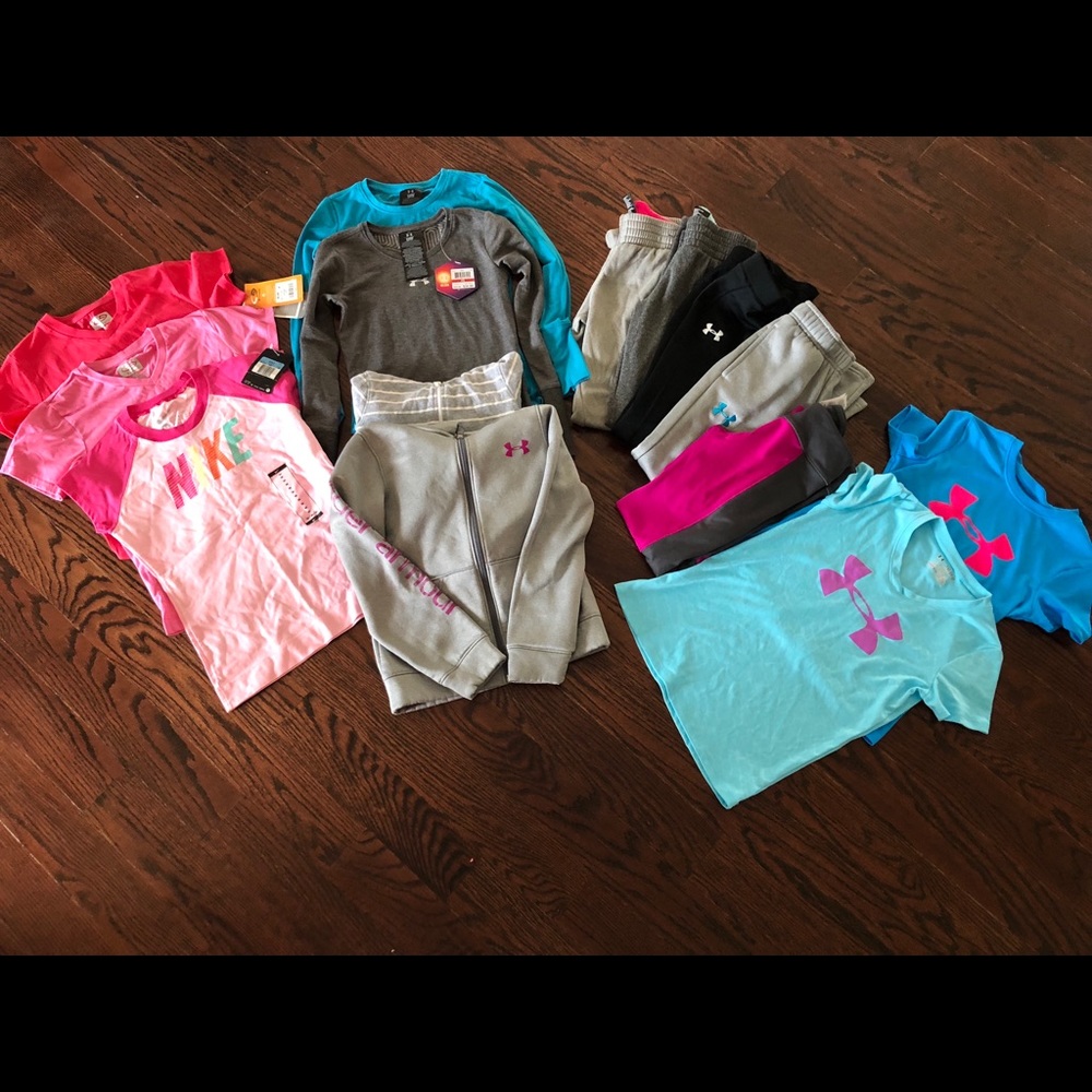 SOME NWT 14 under armour adidas Nike